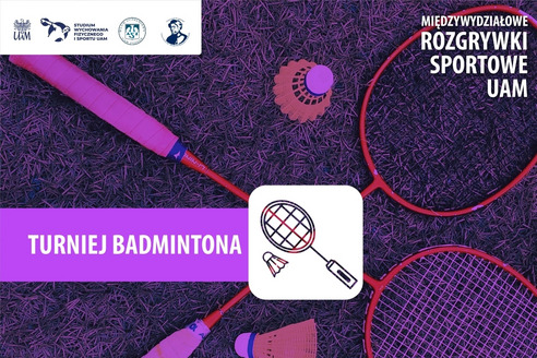 Turniej badmintona - zapisy do 5 maja 2026